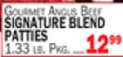 Bravo Supermarkets SIGNATURE BLEND PATTIES offer
