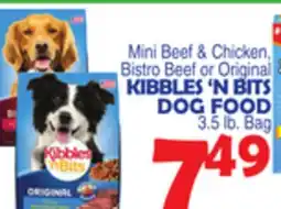 Bravo Supermarkets KIBBLES'N BITS DOG FOOD offer