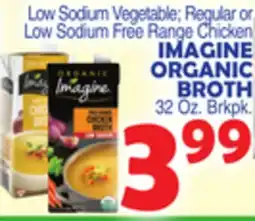 Bravo Supermarkets IMAGINE ORGANIC BROTH offer