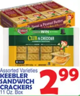 Bravo Supermarkets KEEBLER SANDWICH CRACKERS offer
