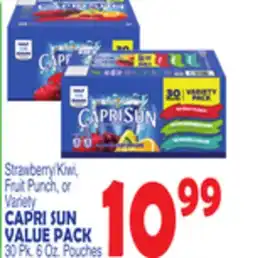Bravo Supermarkets CAPRI SUN VALUE PACK offer