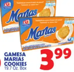 Bravo Supermarkets GAMESA MARIAS COOKIES offer