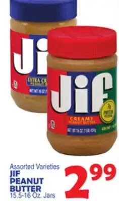 Bravo Supermarkets JIF PEANUT BUTTER offer