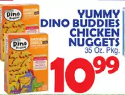 Bravo Supermarkets YUMMY DINO BUDDIES CHICKEN NUGGETS offer