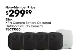 Lowe's Blink XR 4-Camera Battery-Operated Outdoor Security Camera offer