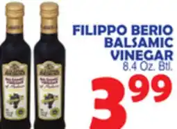 Bravo Supermarkets FILIPPO BERIO BALSAMIC VINEGAR offer