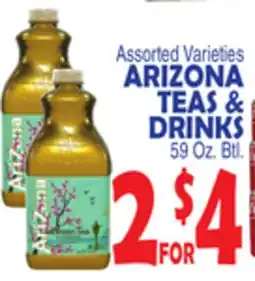 Bravo Supermarkets ARIZONA TEAS & DRINKS offer