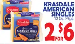 Bravo Supermarkets KRASDALE AMERICAN SINGLES offer