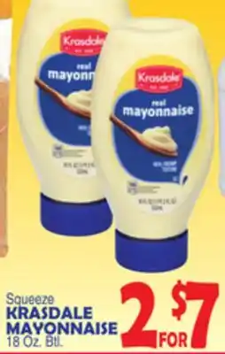 Bravo Supermarkets KRASDALE MAYONNAISE offer