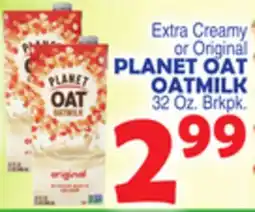 Bravo Supermarkets PLANET OAT OATMILK offer