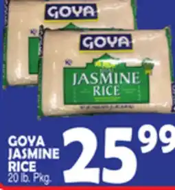 Bravo Supermarkets GOYA JASMINE RICE offer