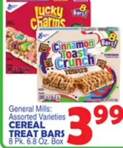 Bravo Supermarkets General Mills CEREAL TREAT BARS offer