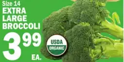 Bravo Supermarkets EXTRA LARGE BROCCOLI offer