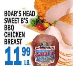 Bravo Supermarkets BOAR'S HEAD SWEET B'S BBQ CHICKEN BREAST offer
