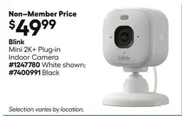 Lowe's Mini 2K+ Plug-in Indoor Camera offer