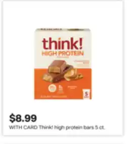CVS Think! high protein bars offer