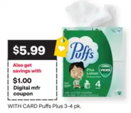CVS Puffs Plus offer
