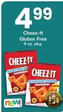 Safeway Cheez-It Gluten Free offer