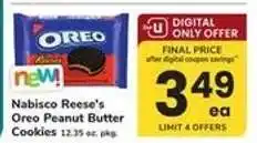 Safeway Nabisco Reese's Oreo Peanut Butter Cookies offer