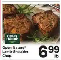 Safeway Open Nature Lamb Shoulder Chop offer