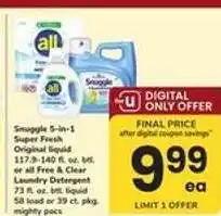 Safeway Snuggle 5-in-1 Super Fresh offer