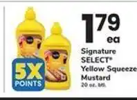 Signature SELECT Yellow Squeeze Mustard
