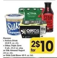 Safeway Dannon Products offer
