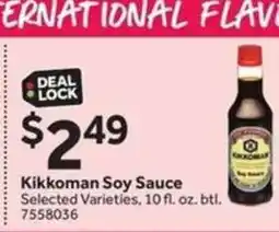Stop&Shop Kikkoman Soy Sauce offer