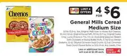 ShopRite General Mills Cereal Medium Size offer