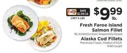 ShopRite Fresh Faroe Island Salmon Fillet offer