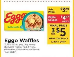ShopRite Eggo Waffles offer