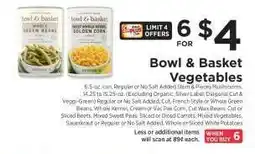 ShopRite Bowl & Basket Vegetables offer