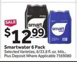 Stop&Shop Smartwater 6-Pack offer