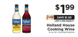 ShopRite Holland House Cooking Wine offer