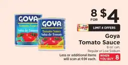 ShopRite Goya Tomato Sauce offer