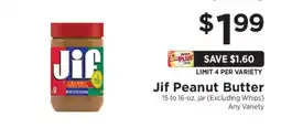 ShopRite Jif Peanut Butter offer