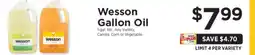 ShopRite Wesson Gallon Oil offer