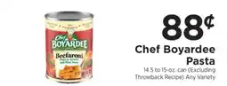 ShopRite Chef Boyardee Pasta offer