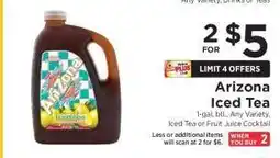 ShopRite Arizona Iced Tea offer