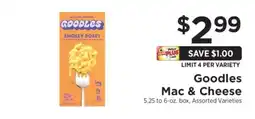 ShopRite Goodles Mac & Cheese offer