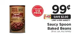 ShopRite Saucy Spoon Baked Beans offer