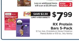 ShopRite RX Protein Bars 5-Pack offer