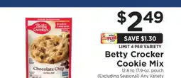 ShopRite Betty Crocker Cookie Mix offer