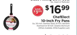 ShopRite ChefElect 10-Inch Fry Pans offer