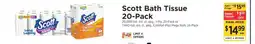 ShopRite Scott Bath Tissue 20-Pack offer