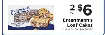 ShopRite Entenmann's Loaf Cakes offer
