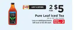 ShopRite Pure Leaf Iced Tea offer