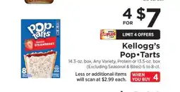 ShopRite Kellogg's Pop-Tarts offer