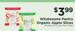 ShopRite Wholesome Pantry Organic Apple Slices offer
