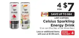 ShopRite Celsius Sparkling Energy Drink offer